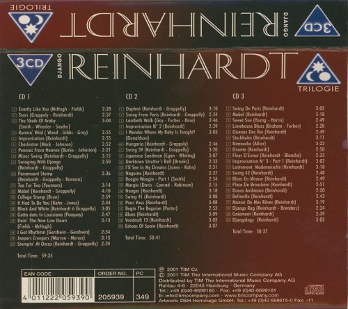 Django Reinhardt - Oiseaux Des Iles [3CD] (2001)