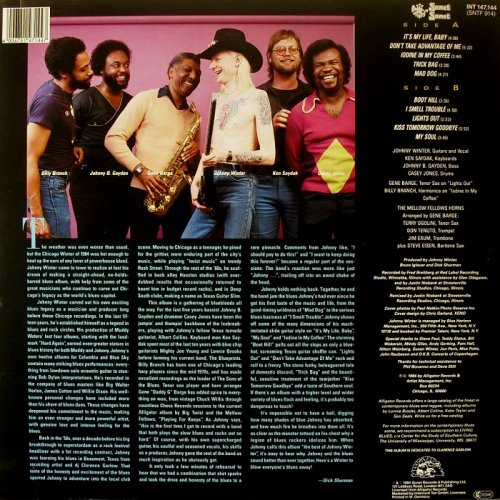 Johnny Winter - Guitar Slinger [LP] (1984)