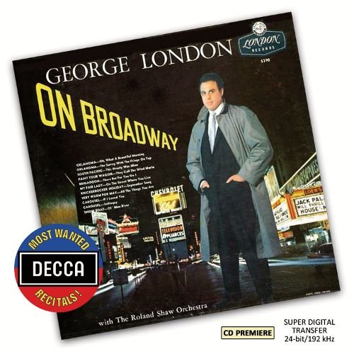 George London With The Roland Shaw Orchestra - On Broadway (2014)