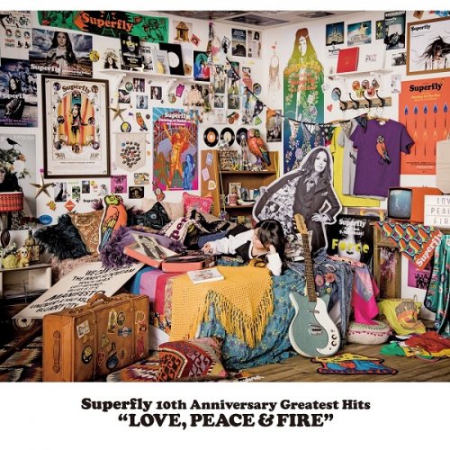 Superfly - Superfly 10th Anniversary Greatest Hits "LOVE, PEACE & FIRE"  (2017)