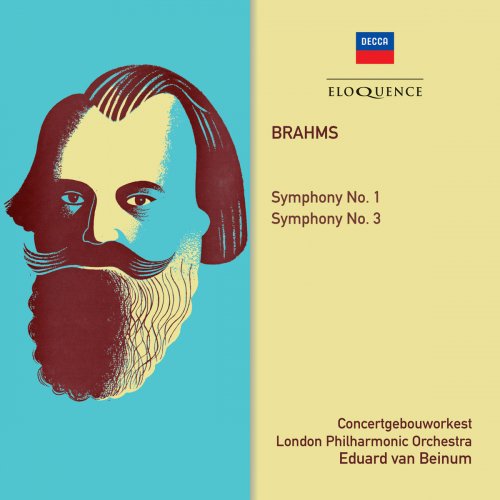 Eduard van Beinum, London Philharmonic Orchestra - Brahms: Symphonies Nos. 1 & 3 (2018)