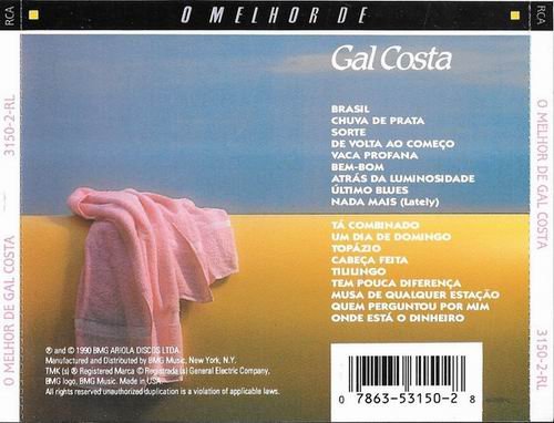Gal Costa - O Melhor De Gal Costa (1991)