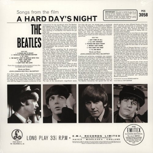 The Beatles - A Hard Day's Night [LP] (2012)