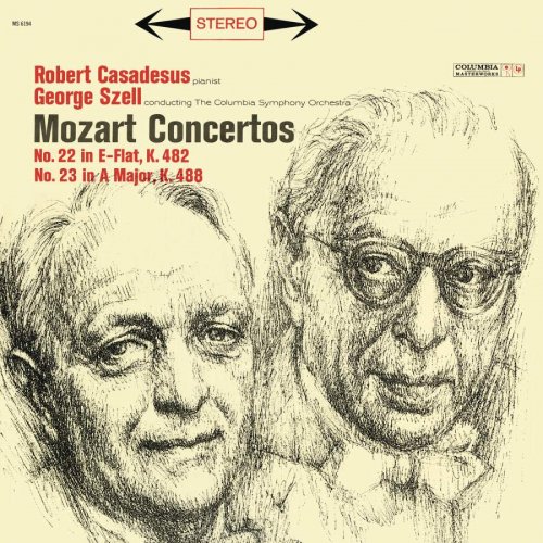 Robert Casadesus, George Szell - Mozart: Piano Concertos Nos. 22 & 23 (Remastered) (2018) [Hi-Res]