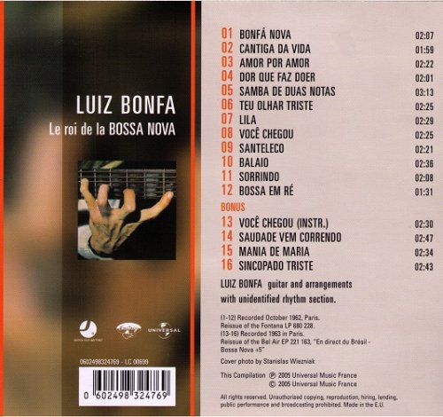 Luiz Bonfa - Le Roi De La Bossa Nova (1963/2005)