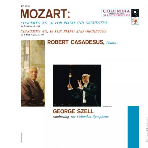 George Szell, Robert Casadesus - Mozart: Piano Concertos 18 & 20 (Remastered) (2018) [Hi-Res]