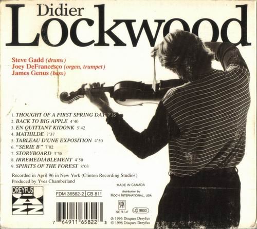 Didier Lockwood - Storyboard (1996) CD Rip