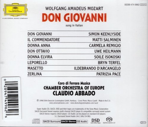 Claudio Abbado - Mozart: Don Giovanni (1997) [2004 SACD]