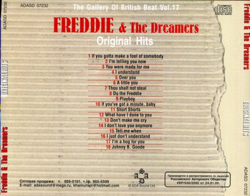 Freddie and the Dreamers - Original Hits: Gallery Of British Beat Vol.17 (2000)