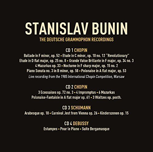 Stanislav Bunin - The Deutsche Grammophon Recordings (2018)