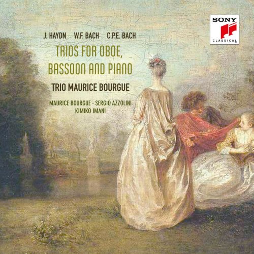 Sergio Azzolini, Maurice Bourgue & Kimiko Imani - Haydn, W.F. Bach & C.P.E. Bach: Trios for Oboe, Bassoon & Piano (2018) [Hi-Res]
