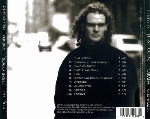 Jesse Cook - Vertigo (1998) CD Rip