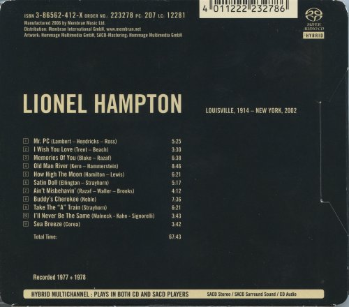 Lionel Hampton - Supreme Jazz (2006) [SACD]