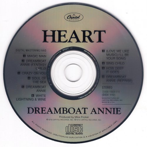 Heart - Dreamboat Annie (1976) {2008, Reissue}