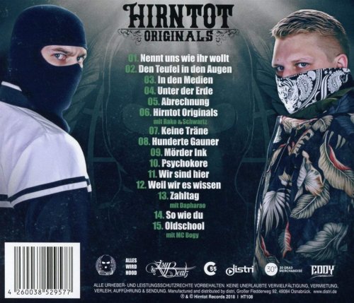 Blokkmonsta & Perverz  - Hirntot Originals (2018)