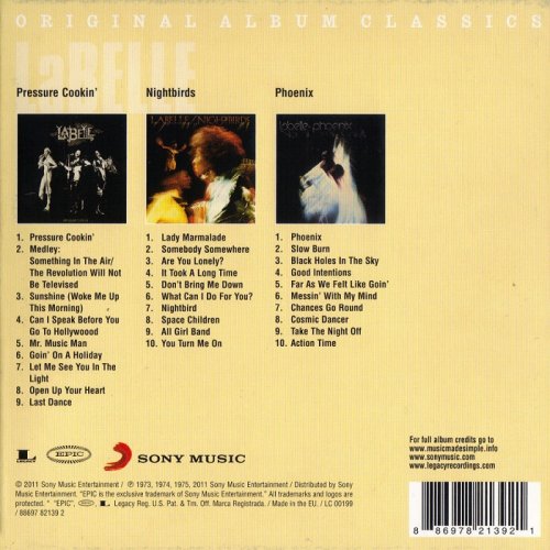 LaBelle - Original Album Classics [3CD Box Set] (2011)