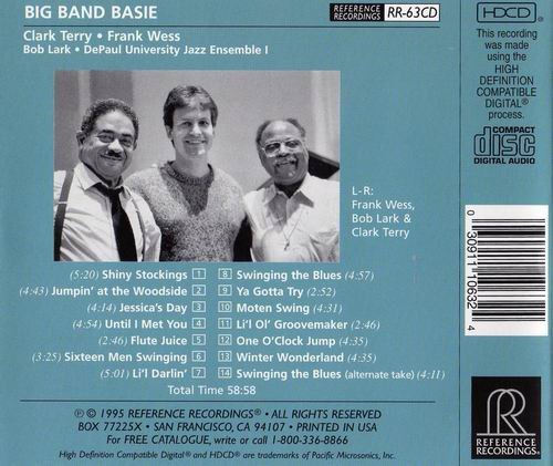 Clark Terry & Frank Wess - Big Band Basie (1995) CD Rip