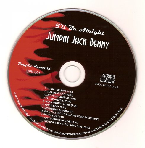 Jumpin Jack Benny - I'll Be Alright (2011) Lossless