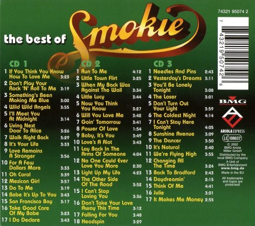 Smokie - The Best Of Smokie [3CD] (2002) Lossless