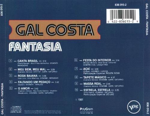 Gal Costa - Fantasia (1981)