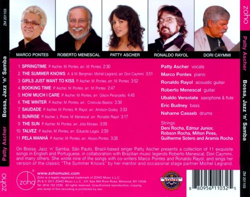 Patty Ascher - Bossa, Jazz'n'Samba (2011) FLAC