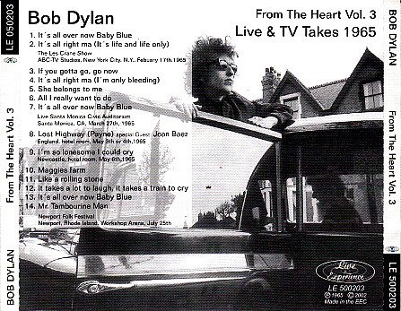 Bob Dylan - From The Heart Vol.3 (2002)