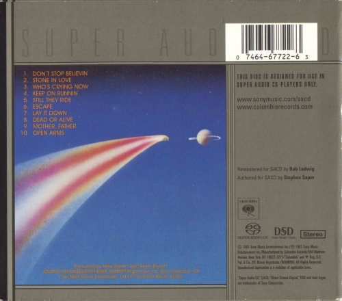 Journey - Escape (1981) [2000 SACD]