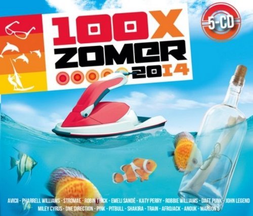 VA - 100x Zomer 2014 [5CD Box Set] (2014)