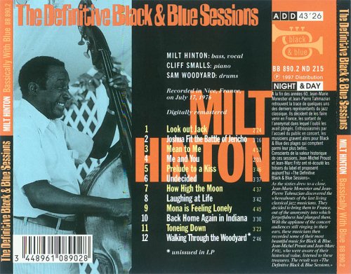 Milt Hinton - Bassically With Blue (1976)