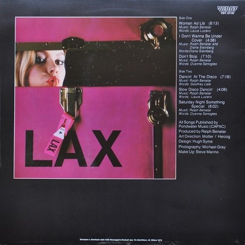 L.A.X. - Under Cover Lover (1979) [Vinyl]