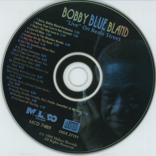 Bobby Blue Bland - Live On Beale Street (1998)