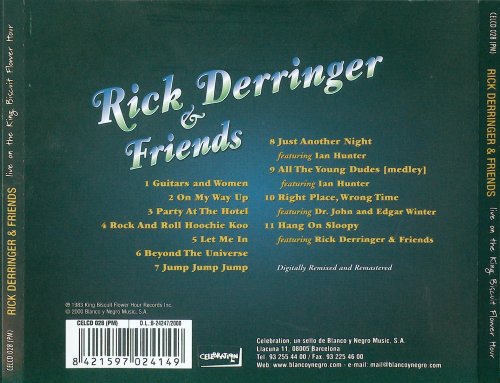 Rick Derringer and Friends - Live on King Biscuit Flower Hour (2000)