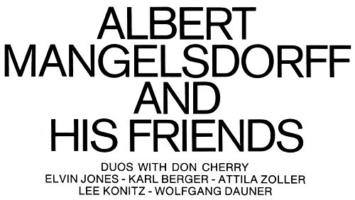 Albert Mangelsdorff - Albert Mangelsdorff and His Friends (1969/2016) [HDTracks]