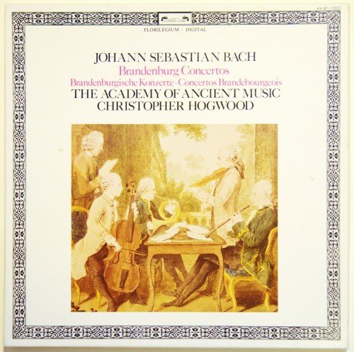 Johann Sebastian Bach - Brandenburg Concertos (The Academy of Ancient Music) (1985) LP