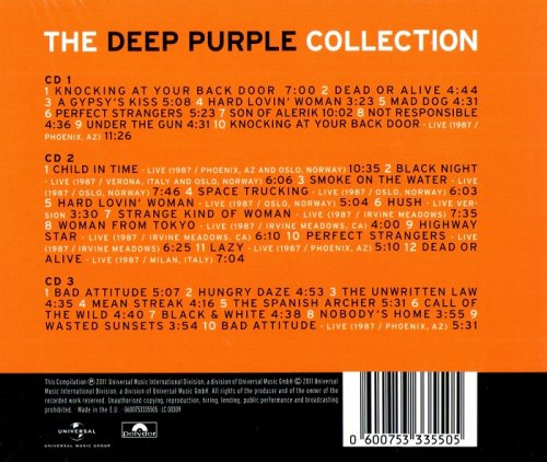 Deep Purple - The Deep Purple Collection [3CD] (2011)