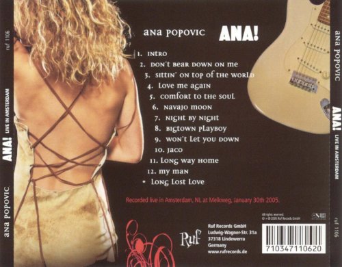 Ana Popovic - ANA! Live in Amsterdam (2005)