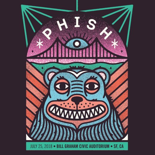 Phish - 2018-07-25 Bill Graham Civic Auditorium, San Francisco, CA (2018)