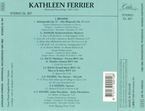 Kathleen Ferrier - Historical Recordings 1947-1952 (2003)