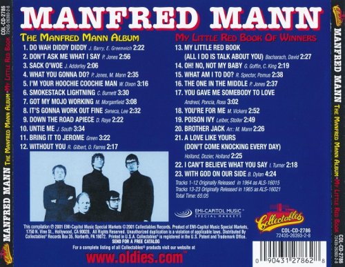 Manfred Mann - The Manfred Mann Album • My Little Red Book Of Winners (2001)
