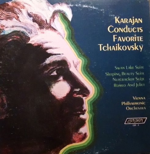 Herbert von Karajan, Pyotr Ilyich Tchaikovsky, Wiener Philharmoniker ‎– Karajan Conducts Favorite Tchaikovsky (1969) LP