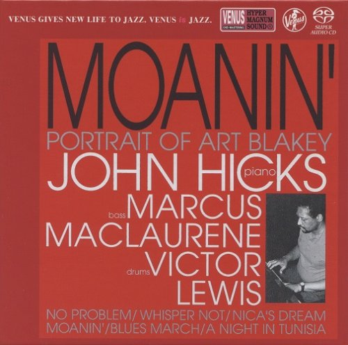 John Hicks Trio - Moanin': Portrait of Art Blakey (1992) [2018 SACD]