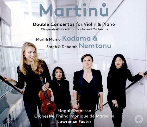 Mari Kodama, Momo Kodama, Sarah Nemtanu & Deborah Nemtanu - Martinů: Double Concertos (2018) [SACD]