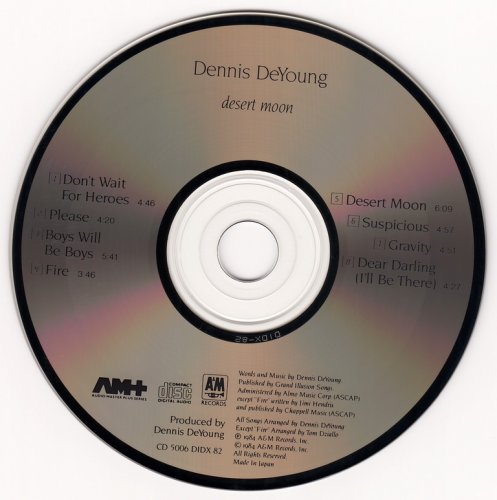 Dennis DeYoung - Desert Moon (1984) CD-Rip