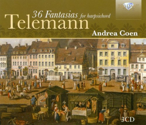 Andrea Coen – Telemann: 36 Fantasias for Harpsichord (2011)