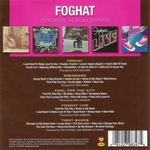 Foghat - Original Album Series [5CD Box Set] (2010)