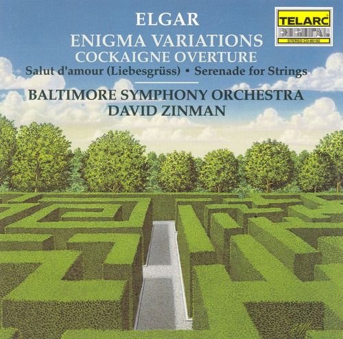 Baltimore Symphony Orchestra, David Zinman - Elgar: Enigma Variations, Cockaigne Overture (1989)