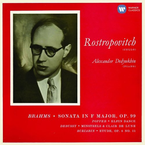 Mstislav Rostropovich - Brahms: Cello Sonata No. 2 & Works by Popper, Debussy & Scriabin (2017) [HDTracks]