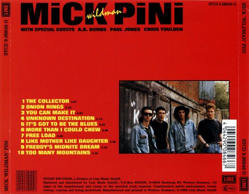 Mick Pini - Mick ''Wildman'' Pini (1989) 320 kbps