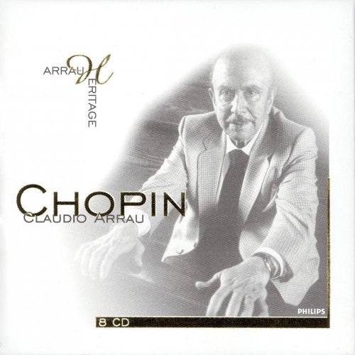 Claudio Arrau – Chopin: Piano Works (8CD) (2003)
