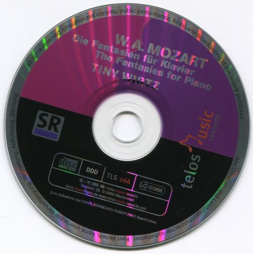 Tiny Wirtz - Mozart: Fantasien für Klavier (2003)